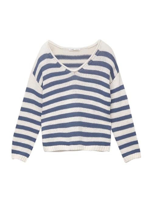 Pull&Bear Pullover  blå / hvid