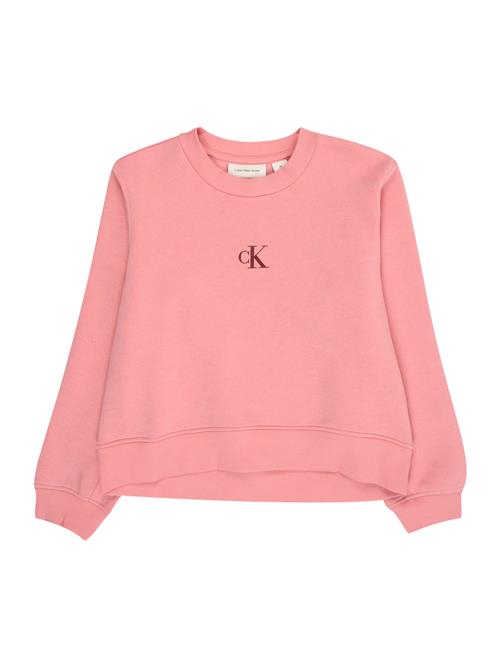 Se Calvin Klein Jeans Sweatshirt  mørkebrun / lyserød ved About You