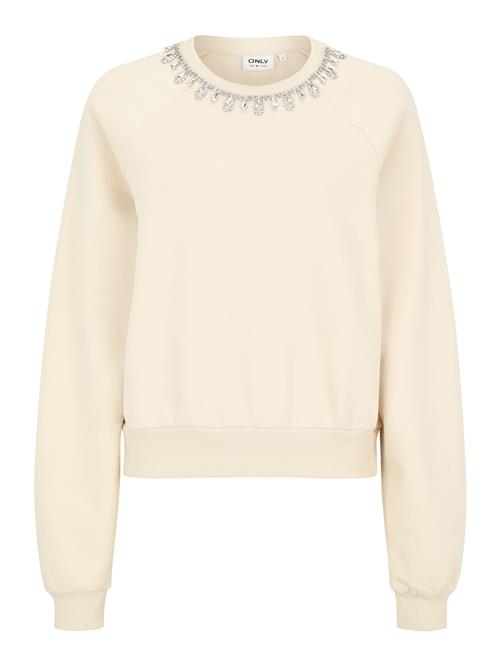 Only Tall Sweatshirt 'ONLJETT'  creme / sølv