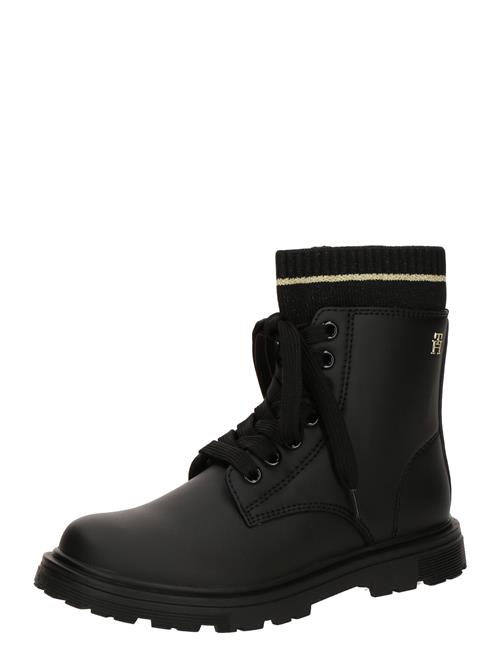 TOMMY HILFIGER Støvler 'KETA'  guld / sort