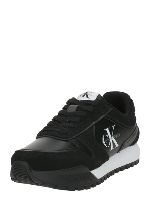 Calvin Klein Jeans Sneaker low 'TOOTHY RUNNER'  sort / hvid