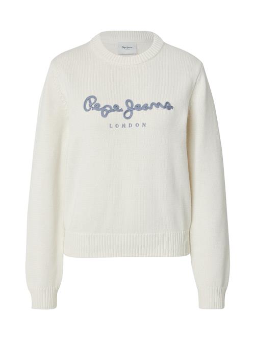 Pepe Jeans Pullover 'Caprice'  royalblå / hvid