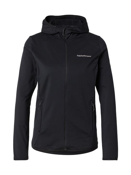 PEAK PERFORMANCE Sportssweatjakke  sort
