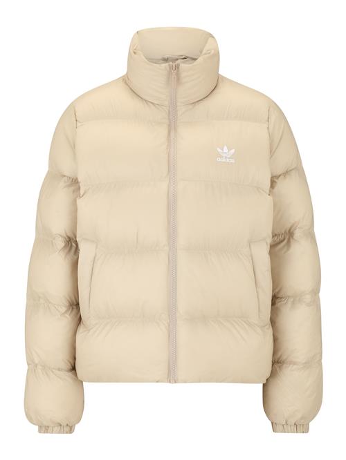 ADIDAS ORIGINALS Overgangsjakke  sand / hvid