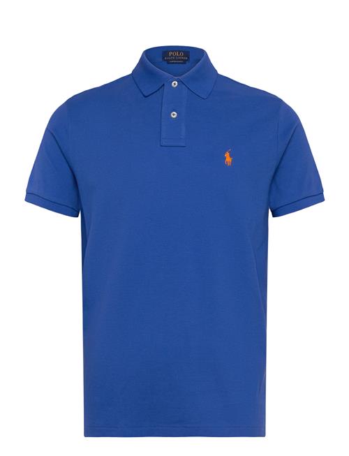 The Iconic Mesh Polo Shirt Polo Ralph Lauren Blue