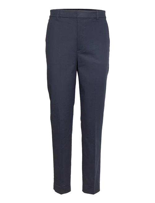 Double-Faced Stretch Cotton Pant Lauren Ralph Lauren Blue
