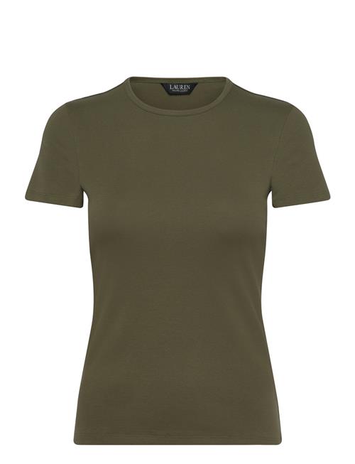 Stretch Cotton Tee Lauren Ralph Lauren Green