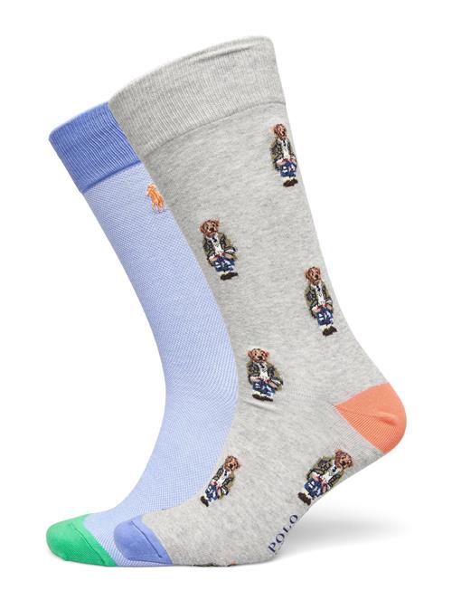 Polo Bear Trouser Sock 2-Pack Polo Ralph Lauren Grey