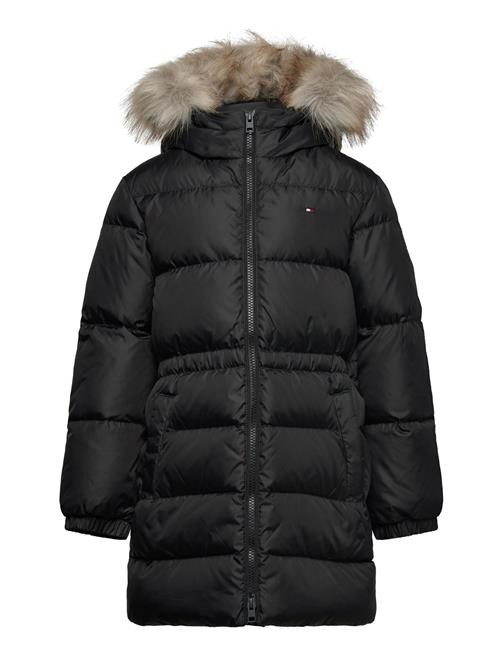 Long Waisted Down Jacket Tommy Hilfiger Black
