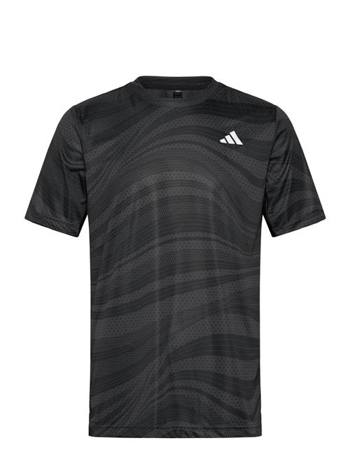 Club Graphic Tee Adidas Tennis Black