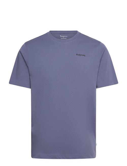 Regular Short Sleeve Heavy Single J Knowledge Cotton Apparel Blue