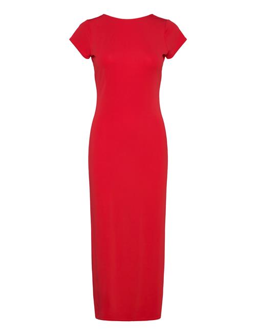 Scoopback Jersey Dress Polo Ralph Lauren Red
