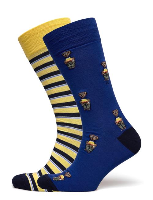 Polo Bear Trouser Sock 2-Pack Polo Ralph Lauren Blue