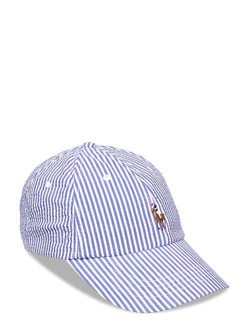 Stretch Seersucker-Classic Sport Ca Polo Ralph Lauren Blue