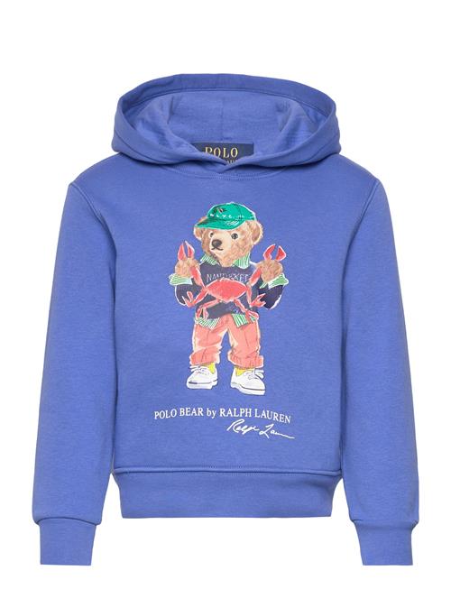 Polo Bear Fleece Hoodie Ralph Lauren Kids Blue