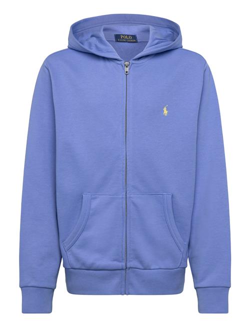 French Terry Full-Zip Hoodie Ralph Lauren Kids Blue
