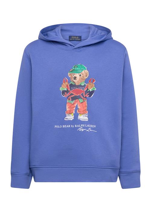 Polo Bear Fleece Hoodie Ralph Lauren Kids Blue