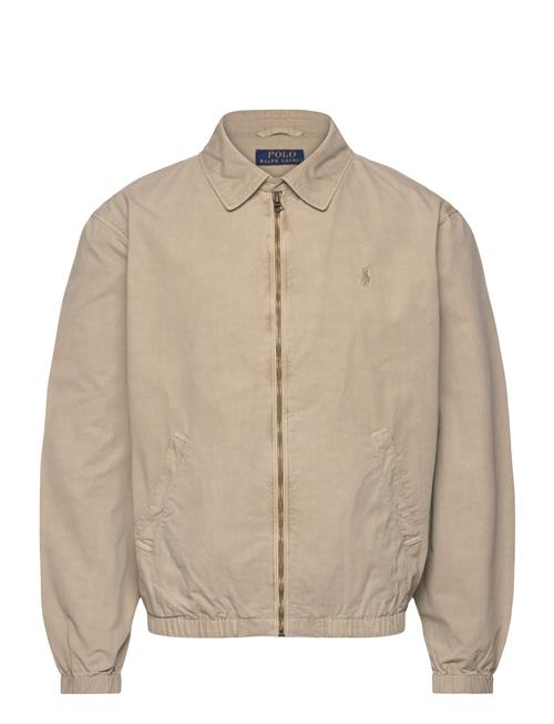The Bayport Mineral-Dyed Poplin Jacket Polo Ralph Lauren Beige