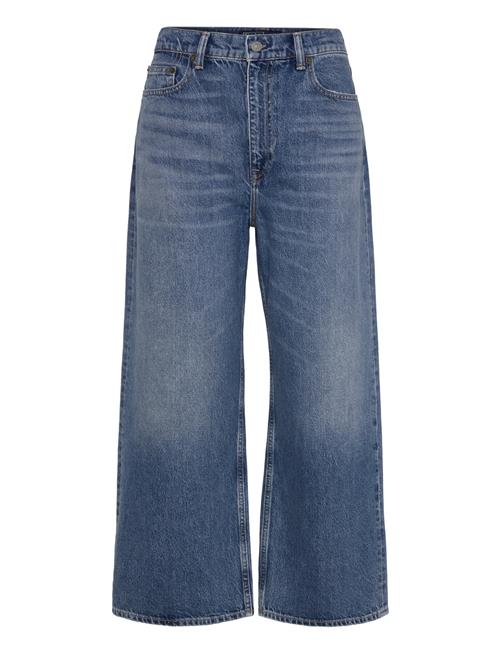 High-Rise Wide-Leg Crop Jean Polo Ralph Lauren Blue