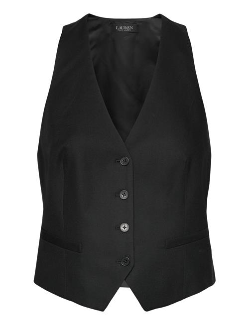 Cotton-Blend Vest Lauren Ralph Lauren Black