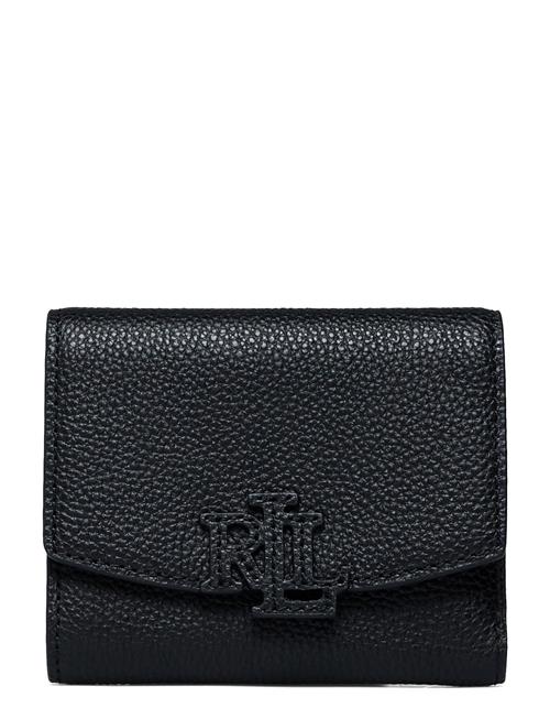 Pebbled Small Cameryn Flap Wallet Lauren Ralph Lauren Black