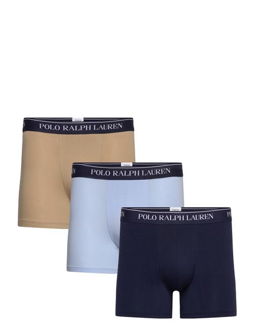 Stretch Cotton Boxer Brief 3-Pack Polo Ralph Lauren Navy