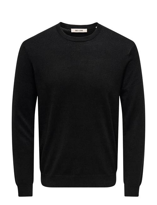 Onswyler Life Reg 14 Ls Crew Knit Noos ONLY & SONS Black