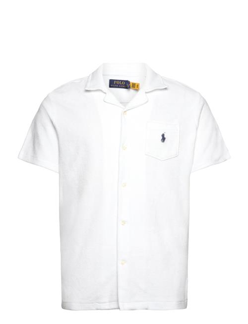 Terry Camp Shirt Polo Ralph Lauren White
