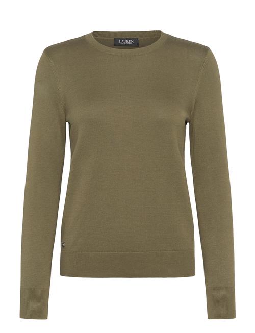 Cotton-Blend Sweater Lauren Ralph Lauren Green