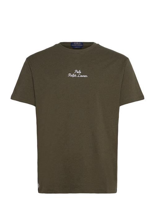 Classic Fit Logo Jersey T-Shirt Polo Ralph Lauren Khaki