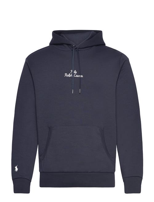 Logo Double-Knit Hoodie Polo Ralph Lauren Navy