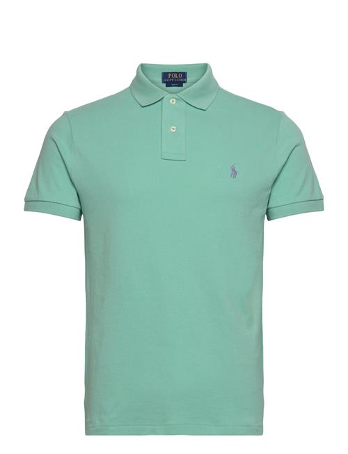Slim Fit Mesh Polo Shirt Polo Ralph Lauren Green