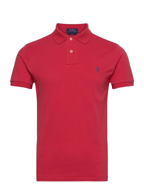 Slim Fit Mesh Polo Shirt Polo Ralph Lauren Red