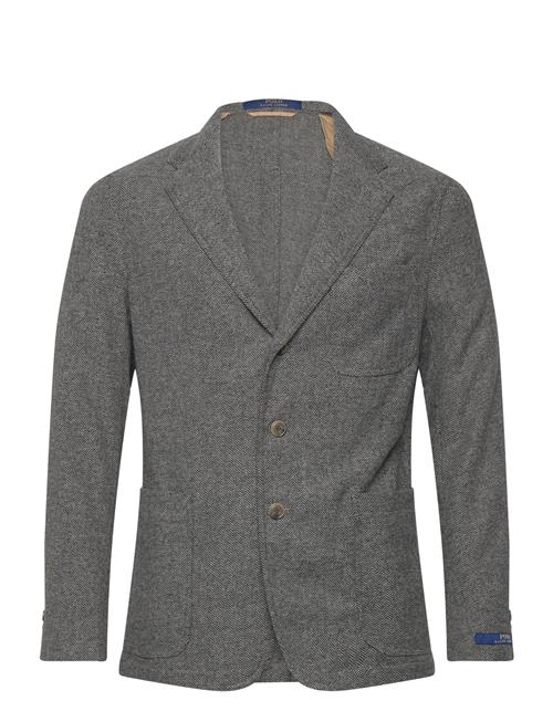 Modern Herringb Sport Coat Polo Ralph Lauren Grey