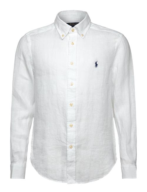 Linen Shirt Ralph Lauren Kids White