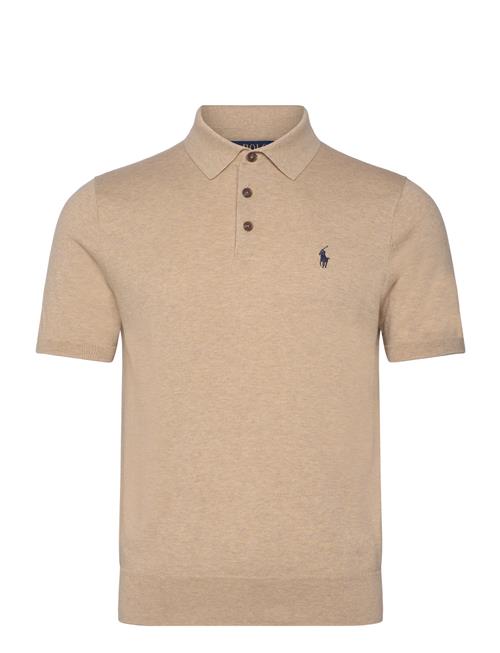Cotton Polo-Collar Sweater Polo Ralph Lauren Beige