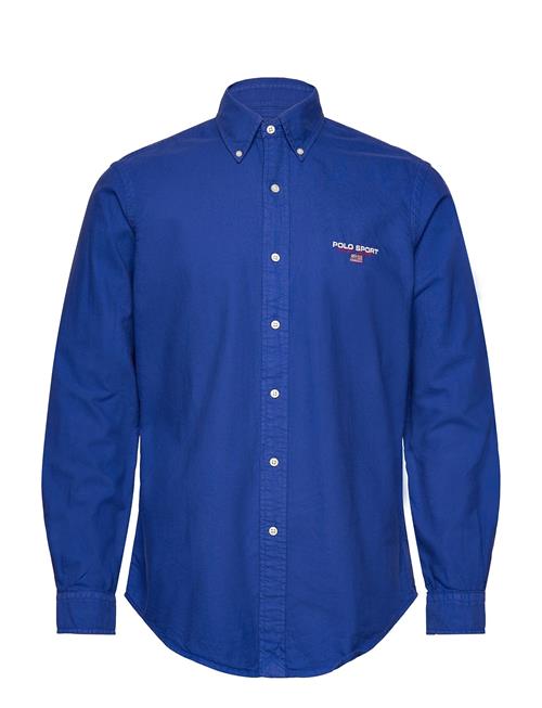 Classic Fit Polo Sport Oxford Shirt Polo Ralph Lauren Blue