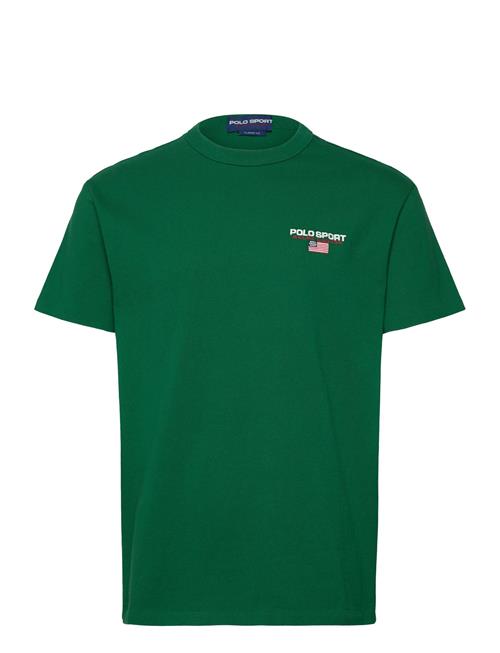 Classic Fit Polo Sport Jersey T-Shirt Polo Ralph Lauren Green