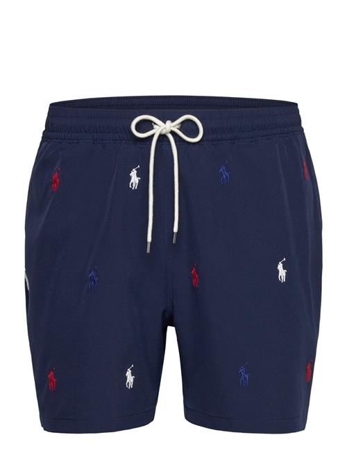 Recycled Polyester-Traveler Short Polo Ralph Lauren Navy
