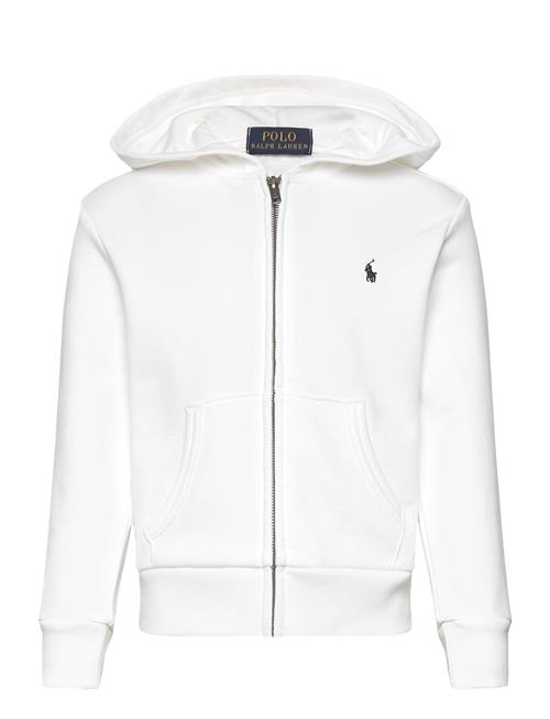 French Terry Full-Zip Hoodie Ralph Lauren Kids White