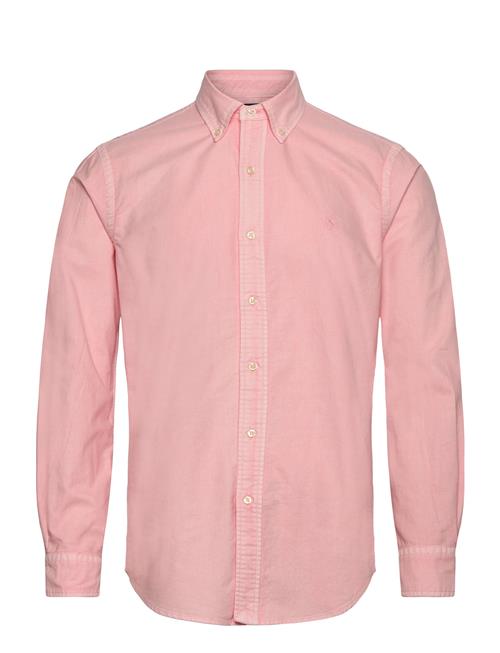 Custom Fit Mineral-Dyed Oxford Shirt Polo Ralph Lauren Pink
