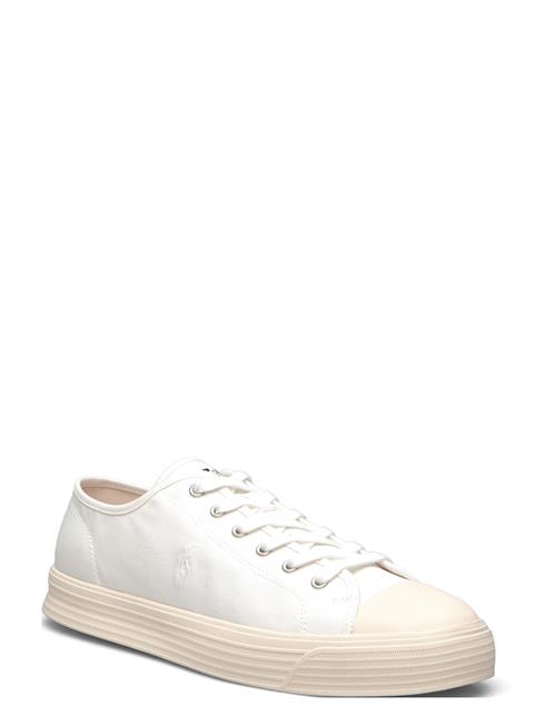 Ayers Canvas Low-Top Sneaker Polo Ralph Lauren White