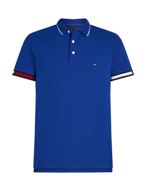 Flag Cuff Slim Fit Polo Tommy Hilfiger Blue