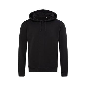 Stedman Recycled Unisex Sweat Hoodie Sort Large