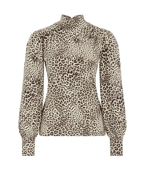 WE Fashion Shirts  lysebeige / lysebrun / mørkebrun