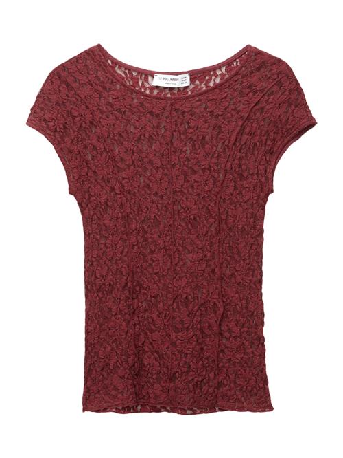 Pull&Bear Shirts  bordeaux