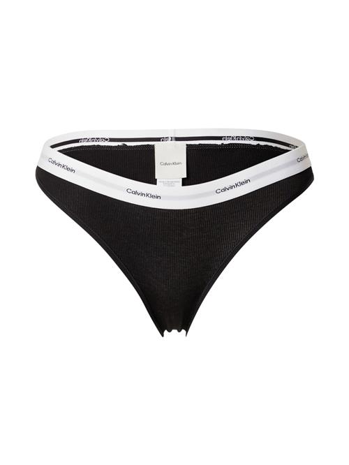 Calvin Klein Underwear Slip  sort / hvid