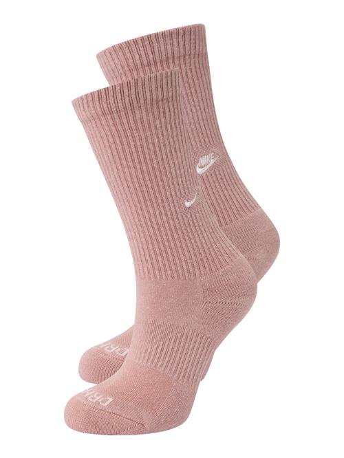 Nike Sportswear Sokker 'Everyday'  gammelrosa / hvid