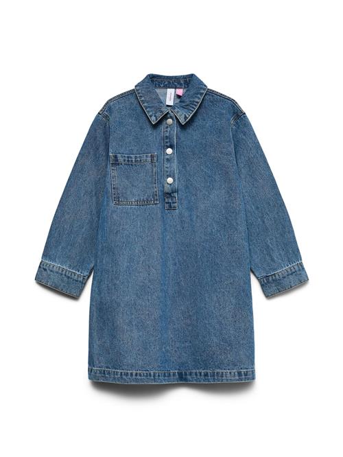 Vero Moda Girl Kjole 'VMElillia'  blue denim