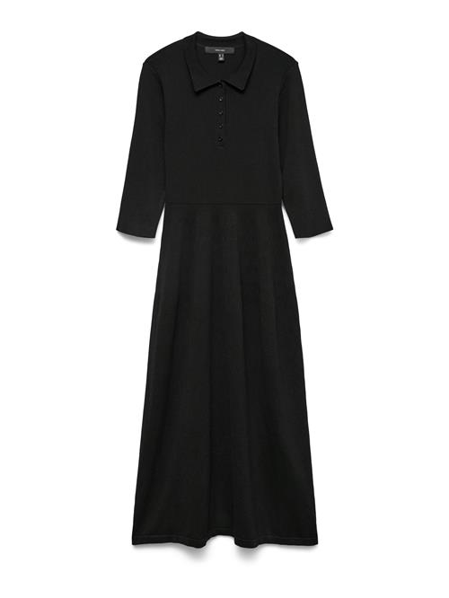 VERO MODA Strikkjole 'VMSilla'  sort